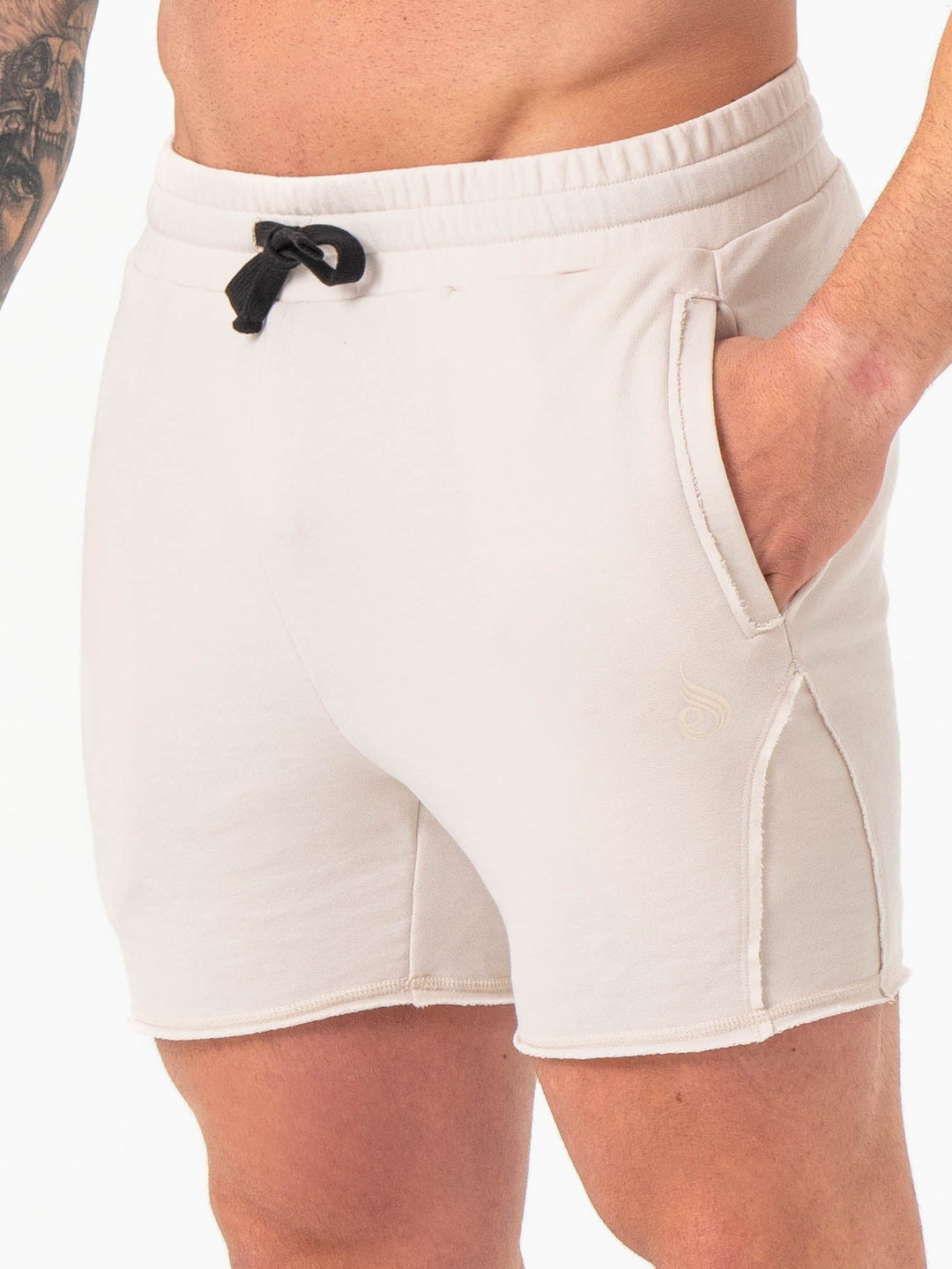 Force 5" Track Shorts - Bone Clothing Ryderwear 
