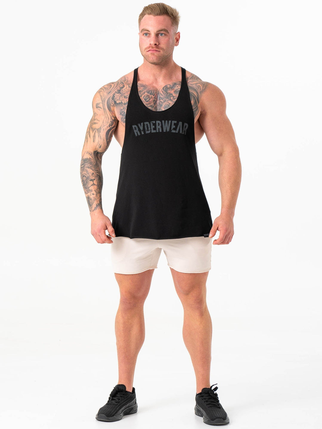 Force 5" Track Shorts - Bone Clothing Ryderwear 