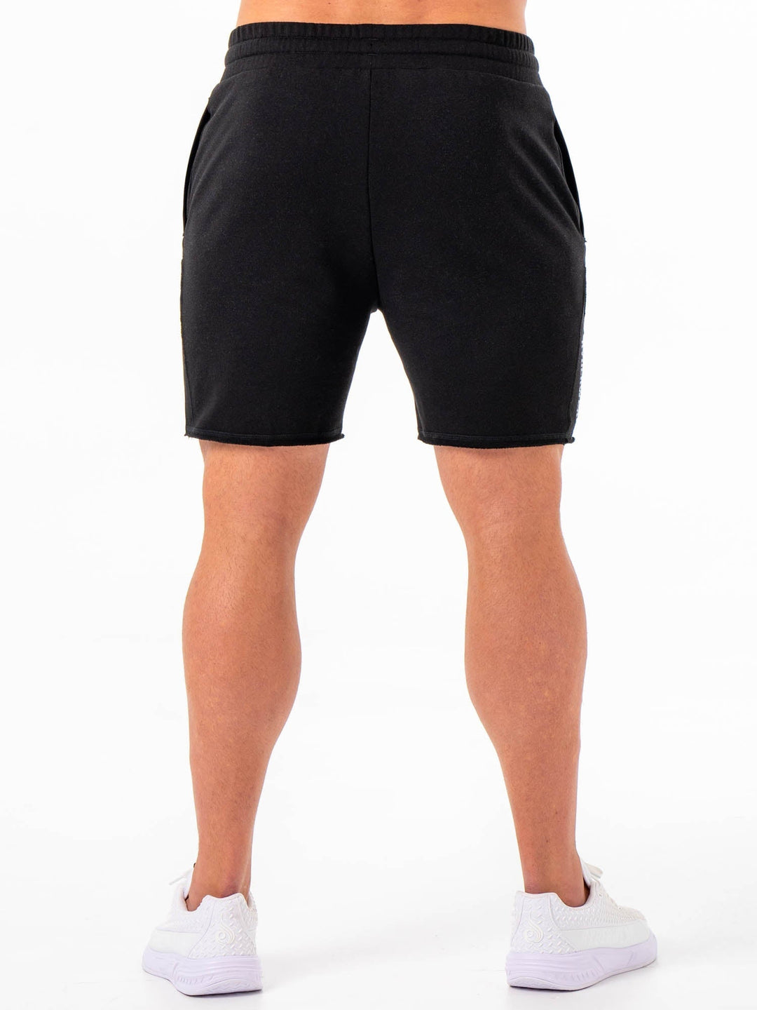 Force 6" Track Shorts - Black Clothing Ryderwear 