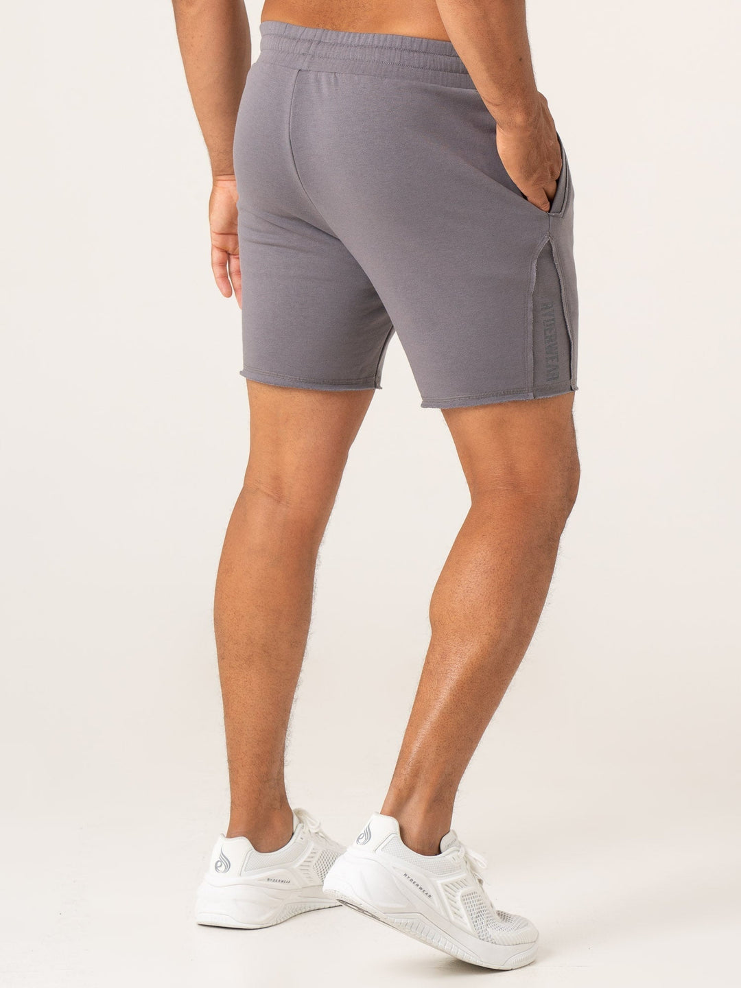 Force 6" Track Shorts - Charcoal Clothing Ryderwear 