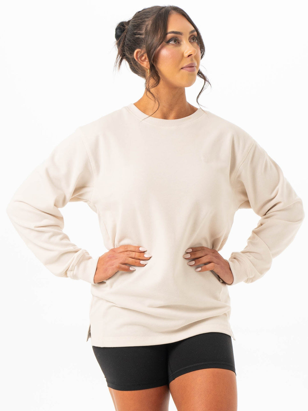Force Crew Neck - Bone Clothing Ryderwear 