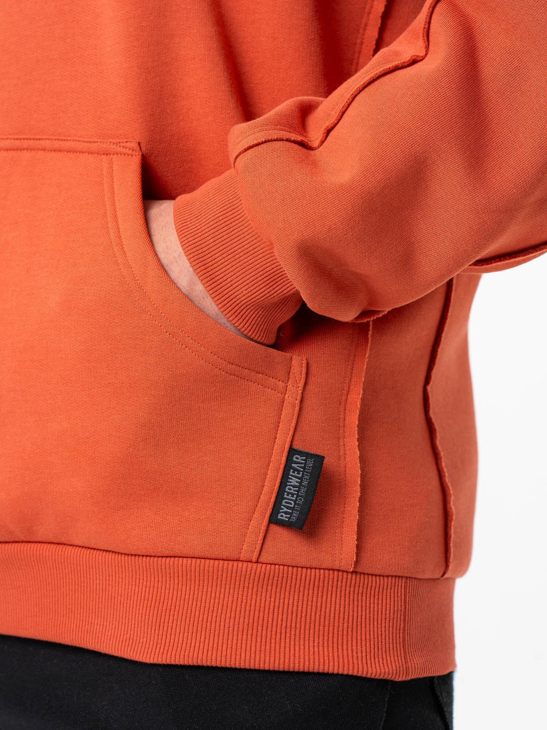 Force Hoodie - Terracotta Clothing Ryderwear 