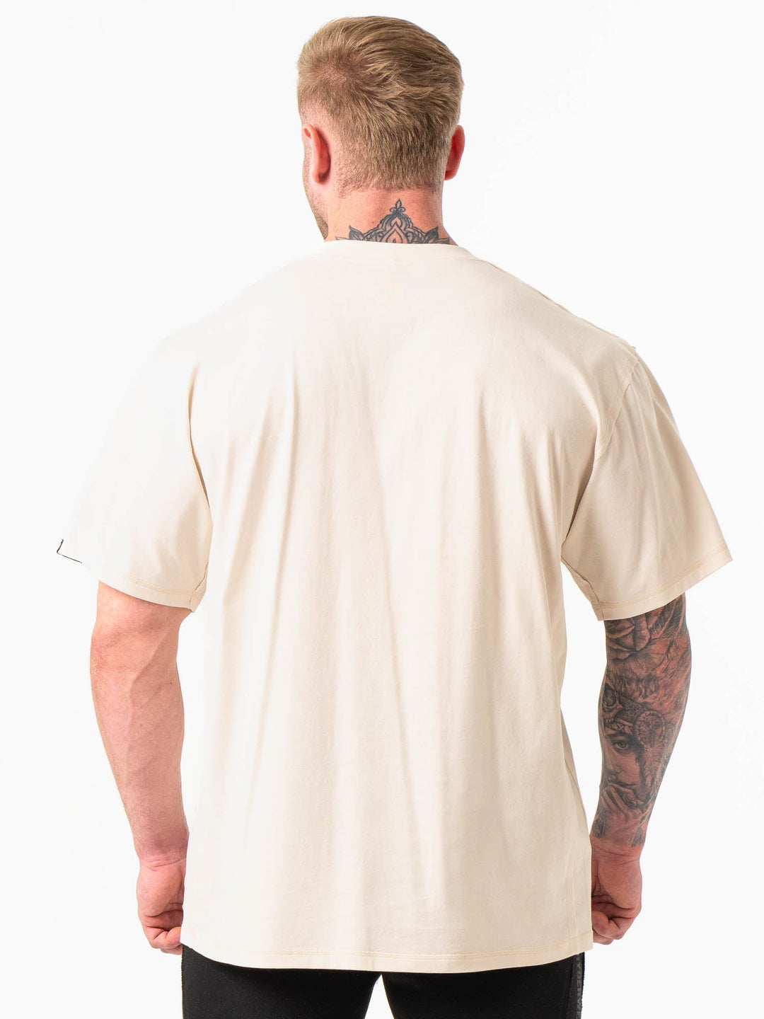 Force Oversized T-Shirt - Bone Clothing Ryderwear 