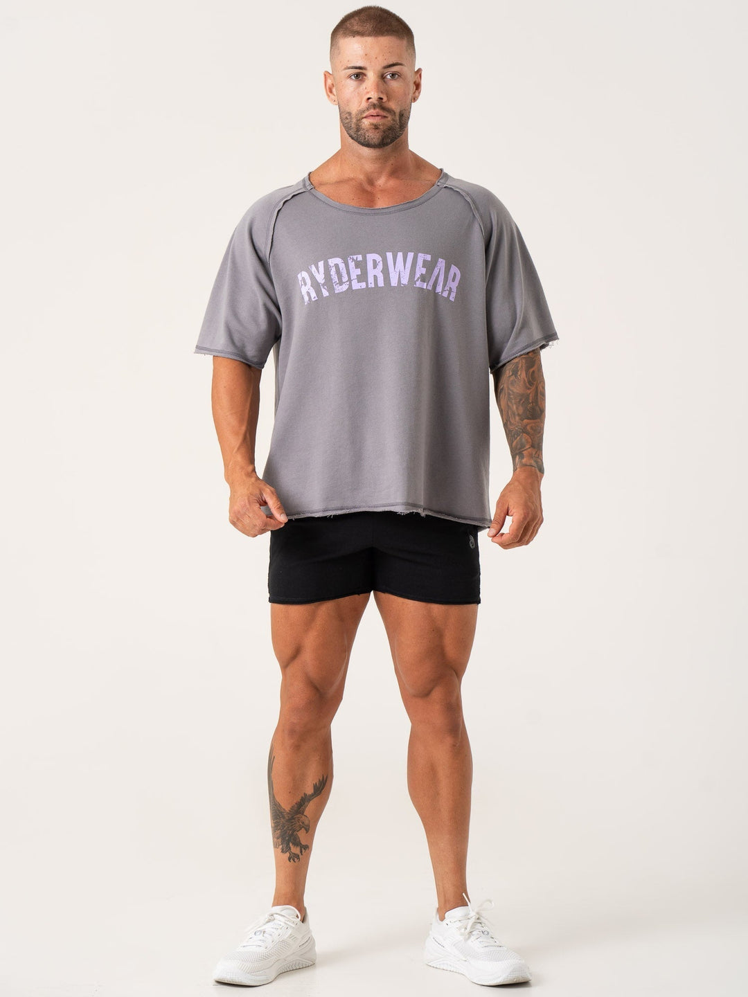 Force Rag Top - Charcoal Clothing Ryderwear 