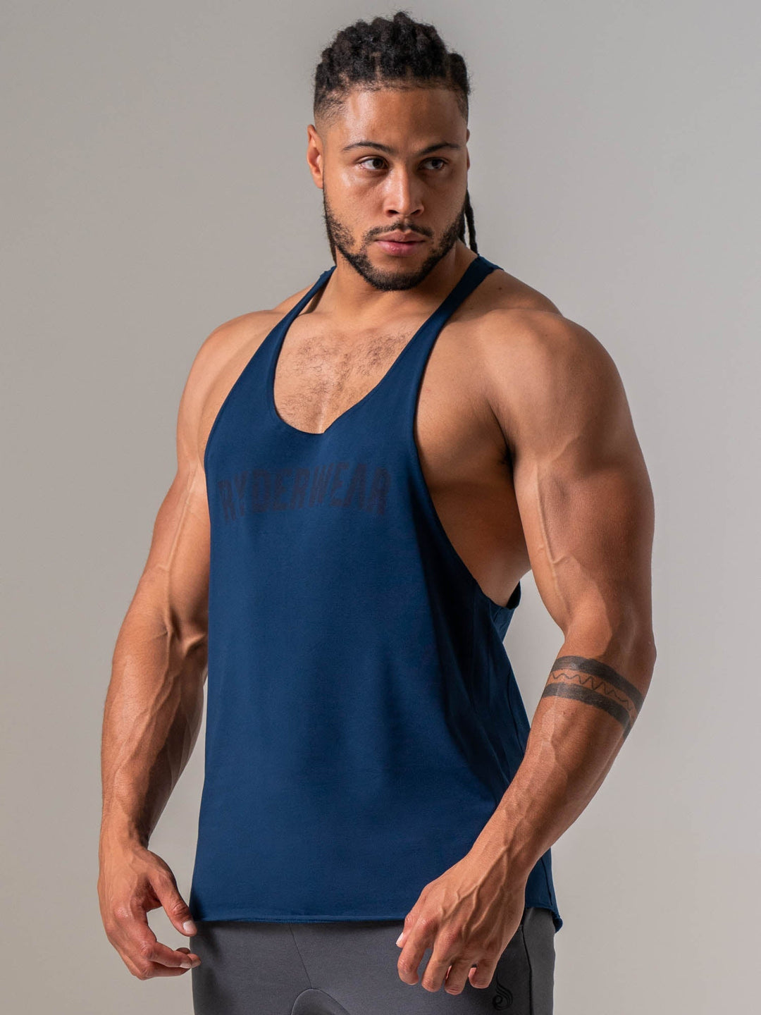 Force Stringer - Navy Clothing Ryderwear 