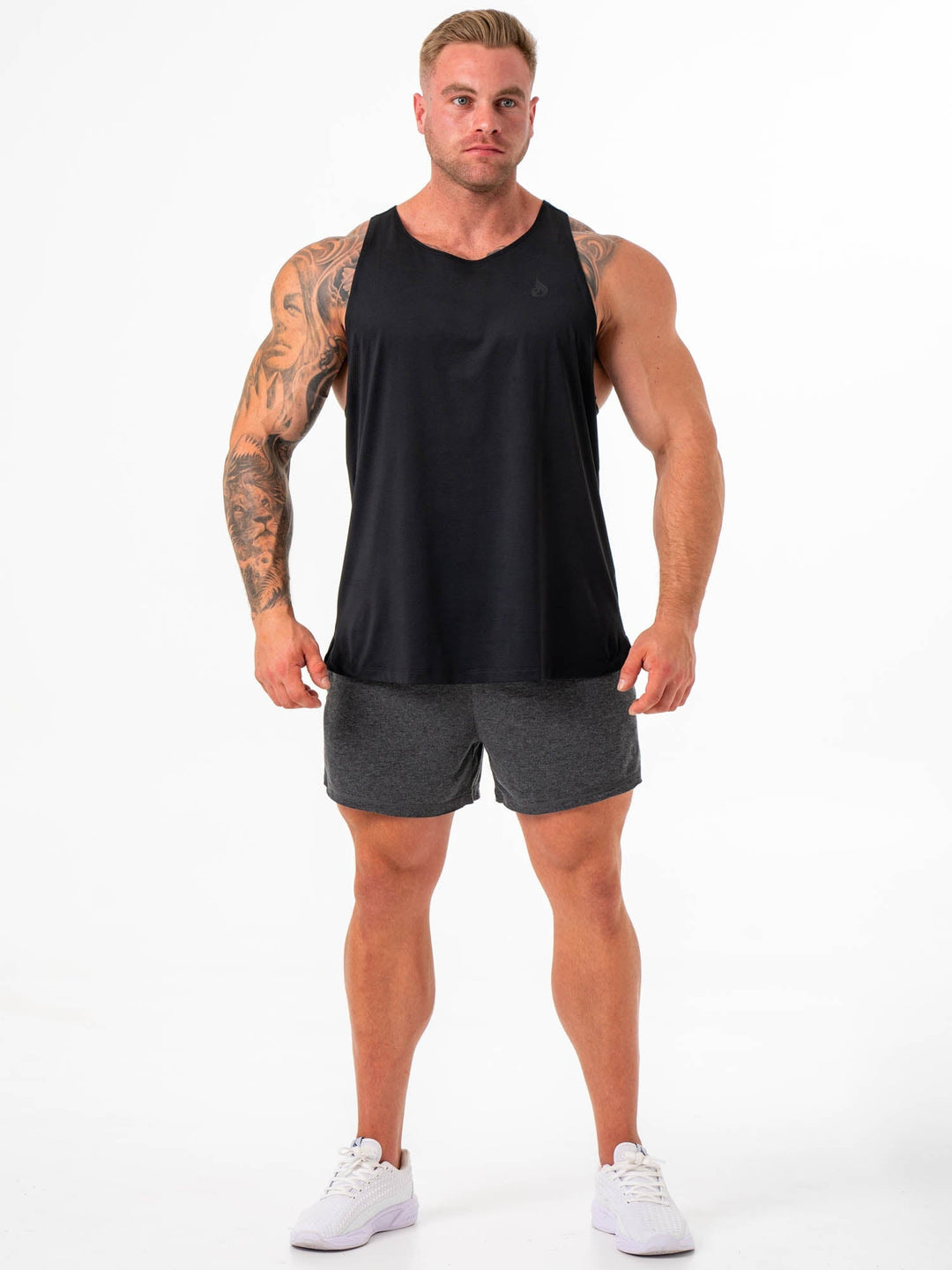 Iron Arnie Shorts - Charcoal Marl Clothing Ryderwear 
