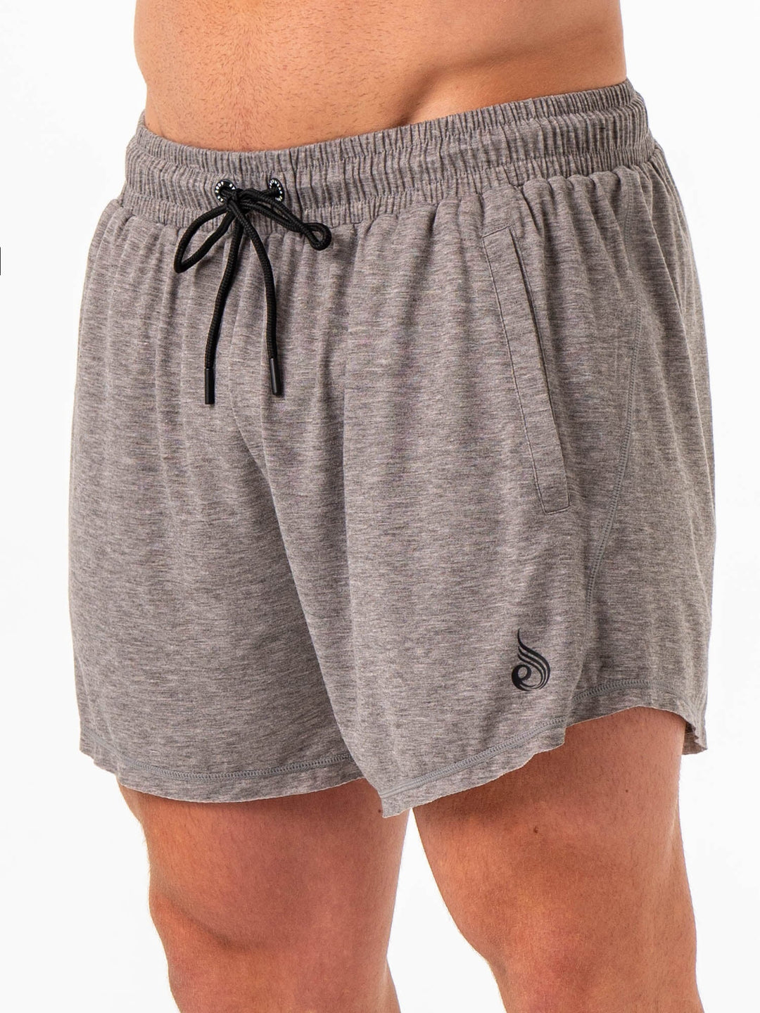 Iron Arnie Shorts - Grey Marl Clothing Ryderwear 