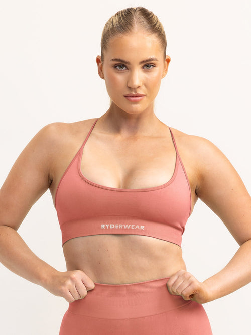 Lift 2.0 Seamless Sports Bra Dusty Pink