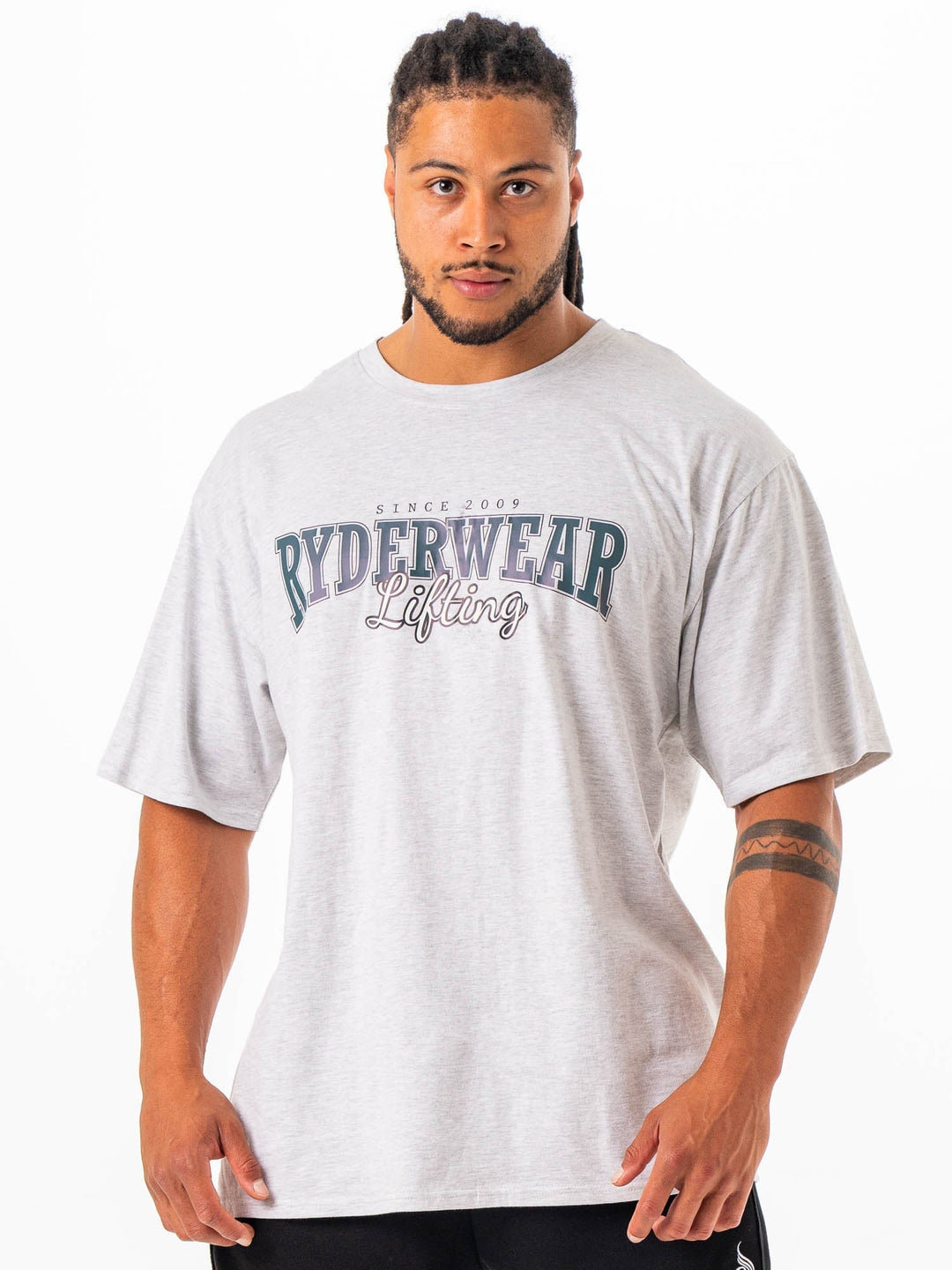Lifting Oversized Tshirt - Snow Marle Clothing Ryderwear 