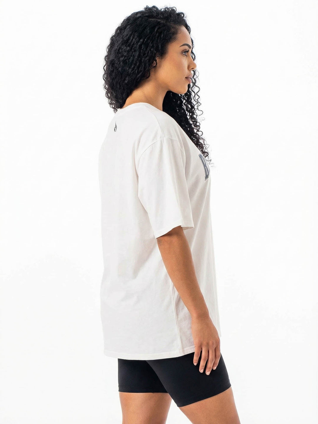 Lifting Oversized Tshirt - White Clothing Ryderwear 