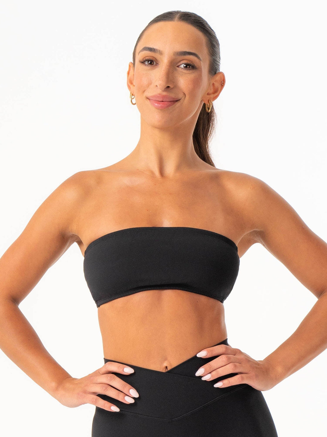 NKD Bandeau - Black Clothing Ryderwear 