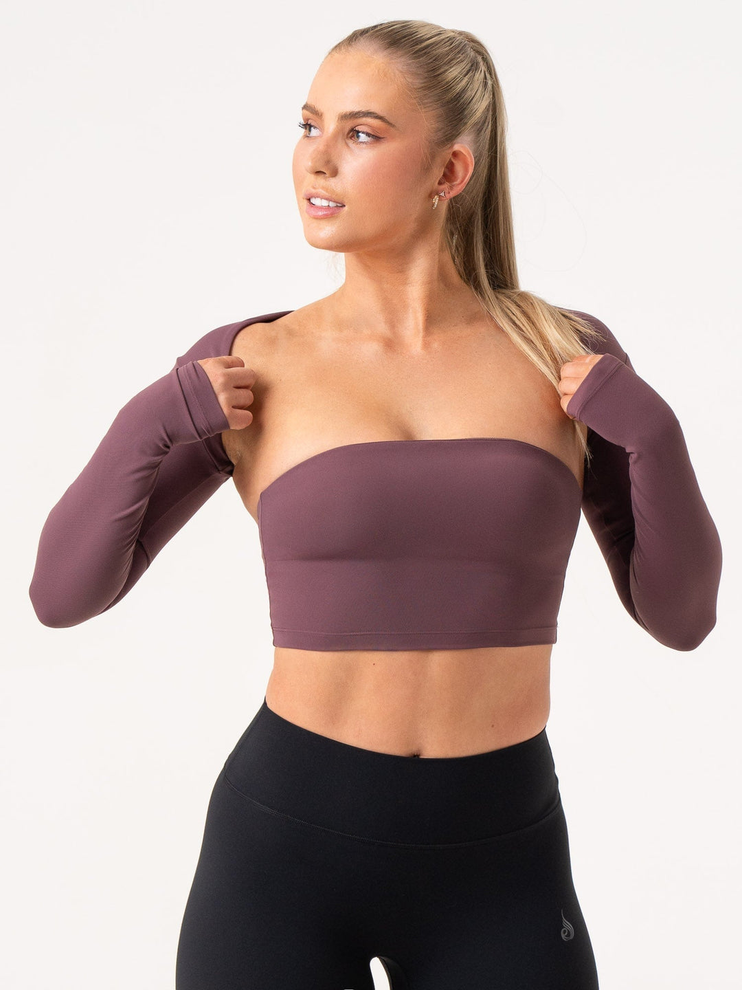 NKD Bolero - Plum Clothing Ryderwear 