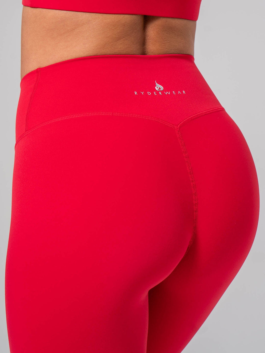 NKD Cross Over Invisible Scrunch Leggings - Cherry Clothing Ryderwear 