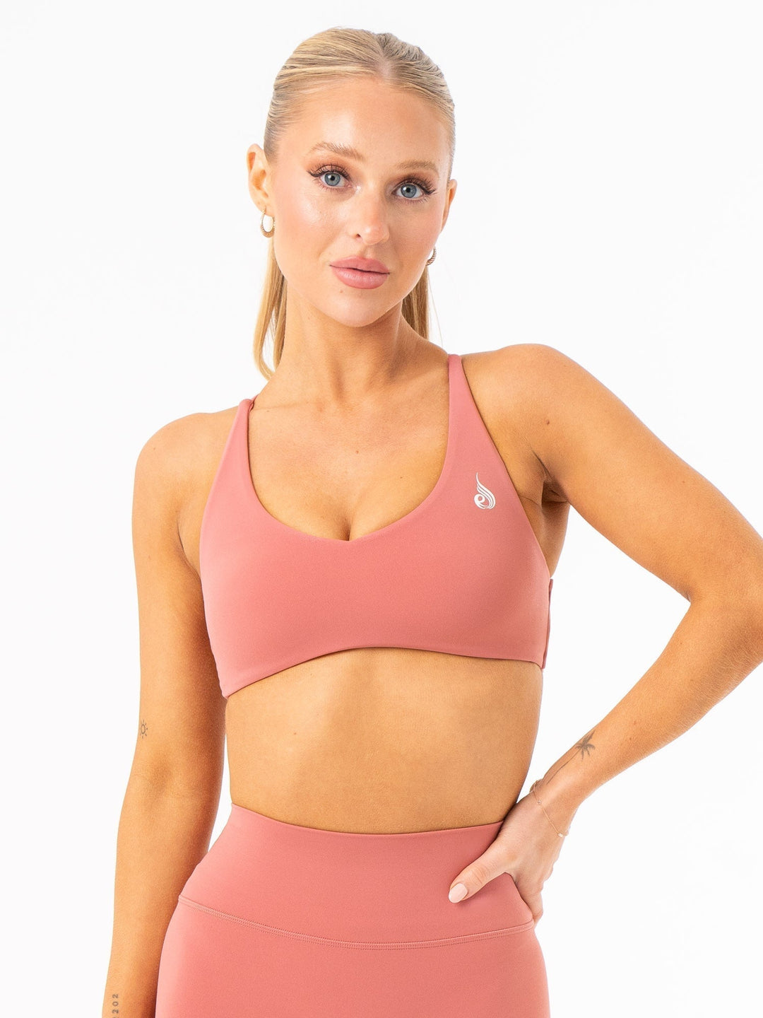 NKD Embody Sports Crop - Dusty Pink Clothing Ryderwear 