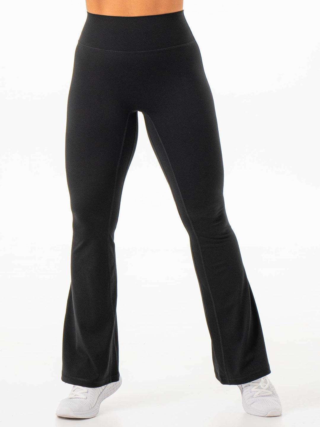 NKD Flared Leggings - Black Clothing Ryderwear 