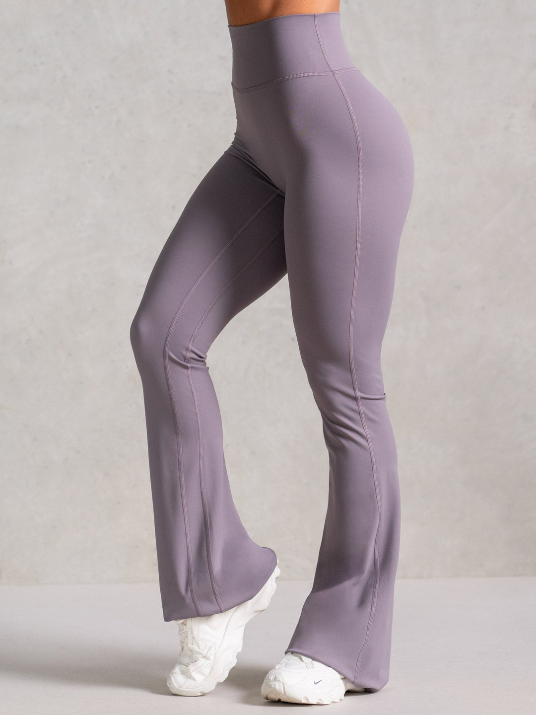 NKD Flared Leggings - Charcoal Clothing Ryderwear 