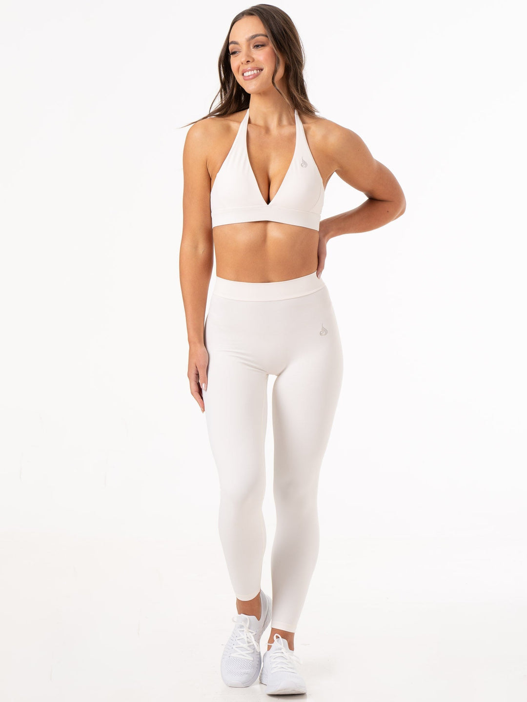 NKD Halter Bra - Ivory Clothing Ryderwear 