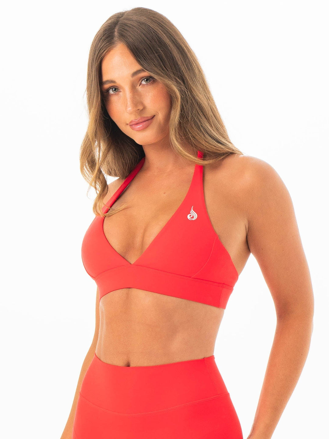 NKD Halter Sports Bra - Watermelon Sugar Clothing Ryderwear 