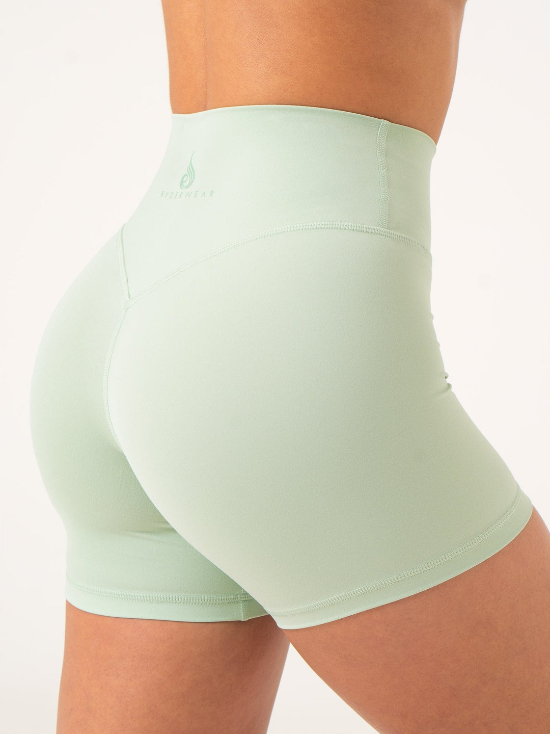 NKD High Waisted Shorts - Cucumber Clothing Ryderwear