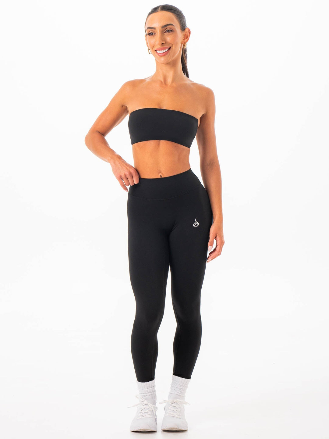 NKD Invisible Scrunch Leggings - Black Clothing Ryderwear 