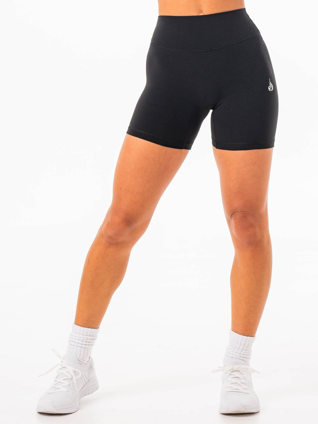 NKD Invisible Scrunch Shorts - Black Clothing Ryderwear 
