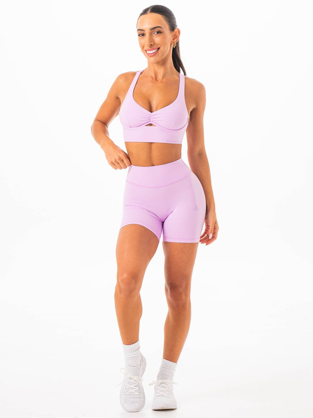 NKD Invisible Scrunch Shorts - Lilac Clothing Ryderwear 