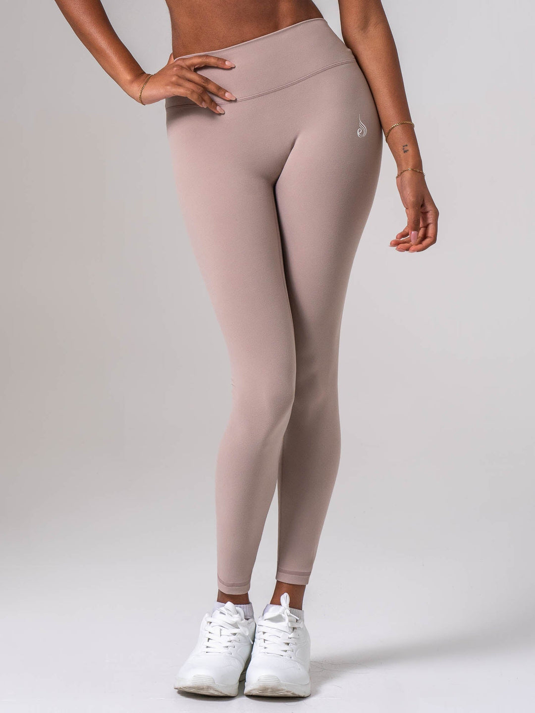 NKD Luxe Leggings - Almond Clothing Ryderwear 
