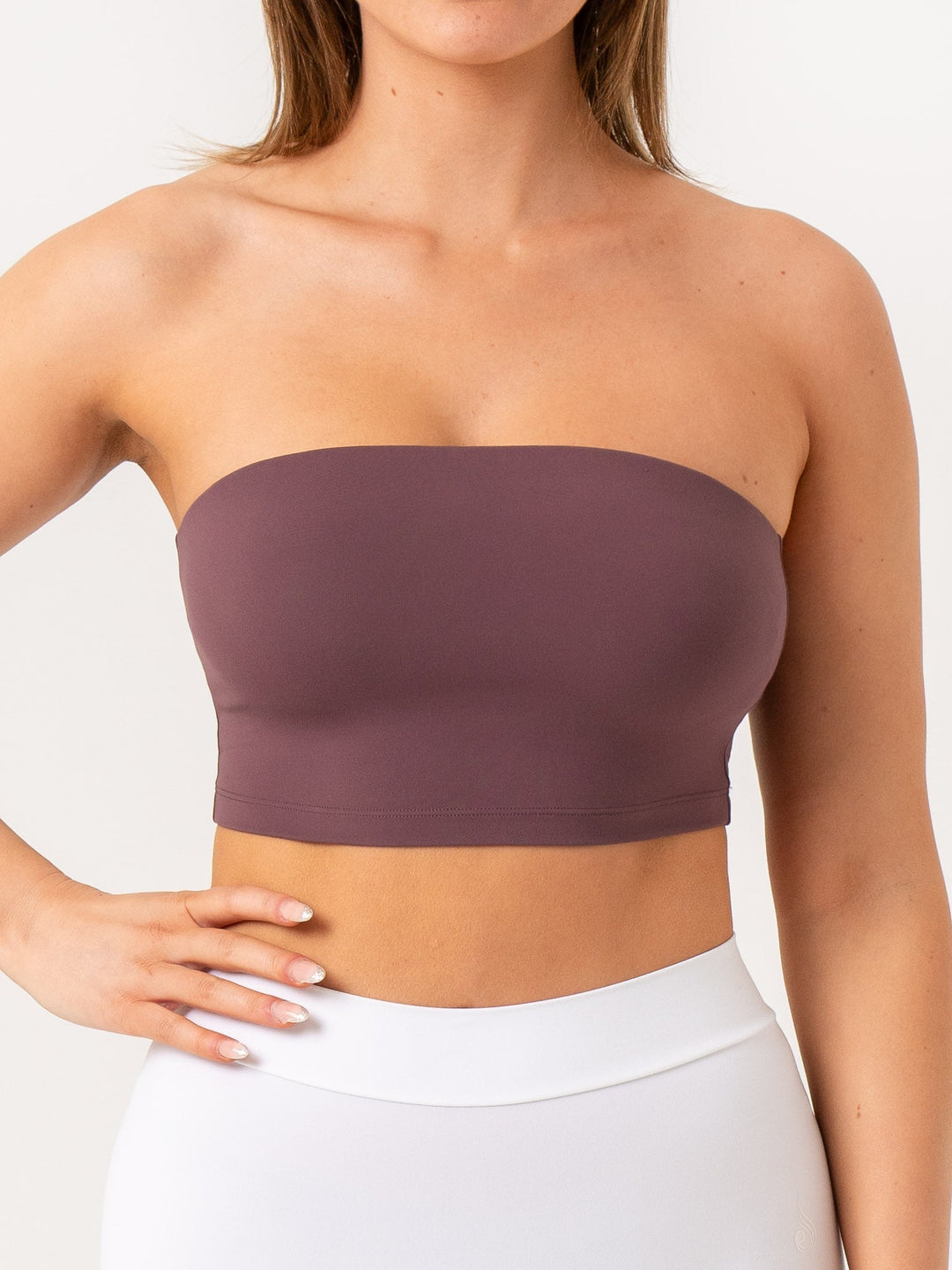 NKD Strapless Tank Bra - Plum Clothing Ryderwear 