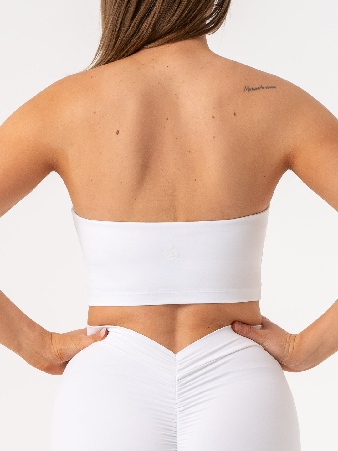 NKD Strapless Tank Bra - White Clothing Ryderwear 