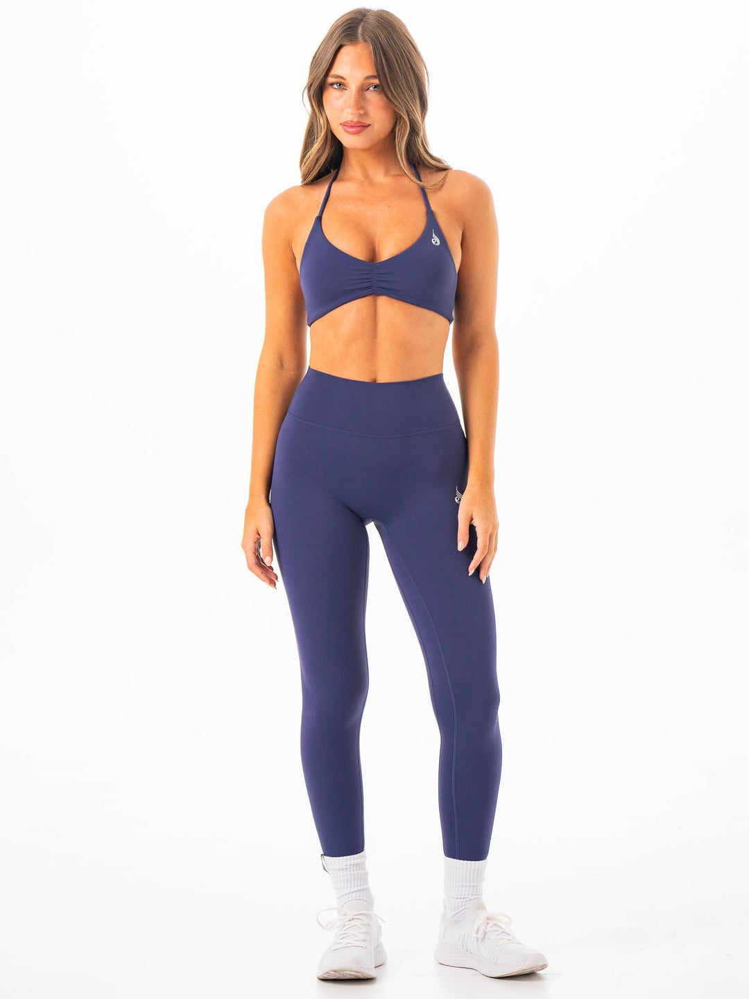 NKD Sweetheart Halter Bra - Navy Clothing Ryderwear 