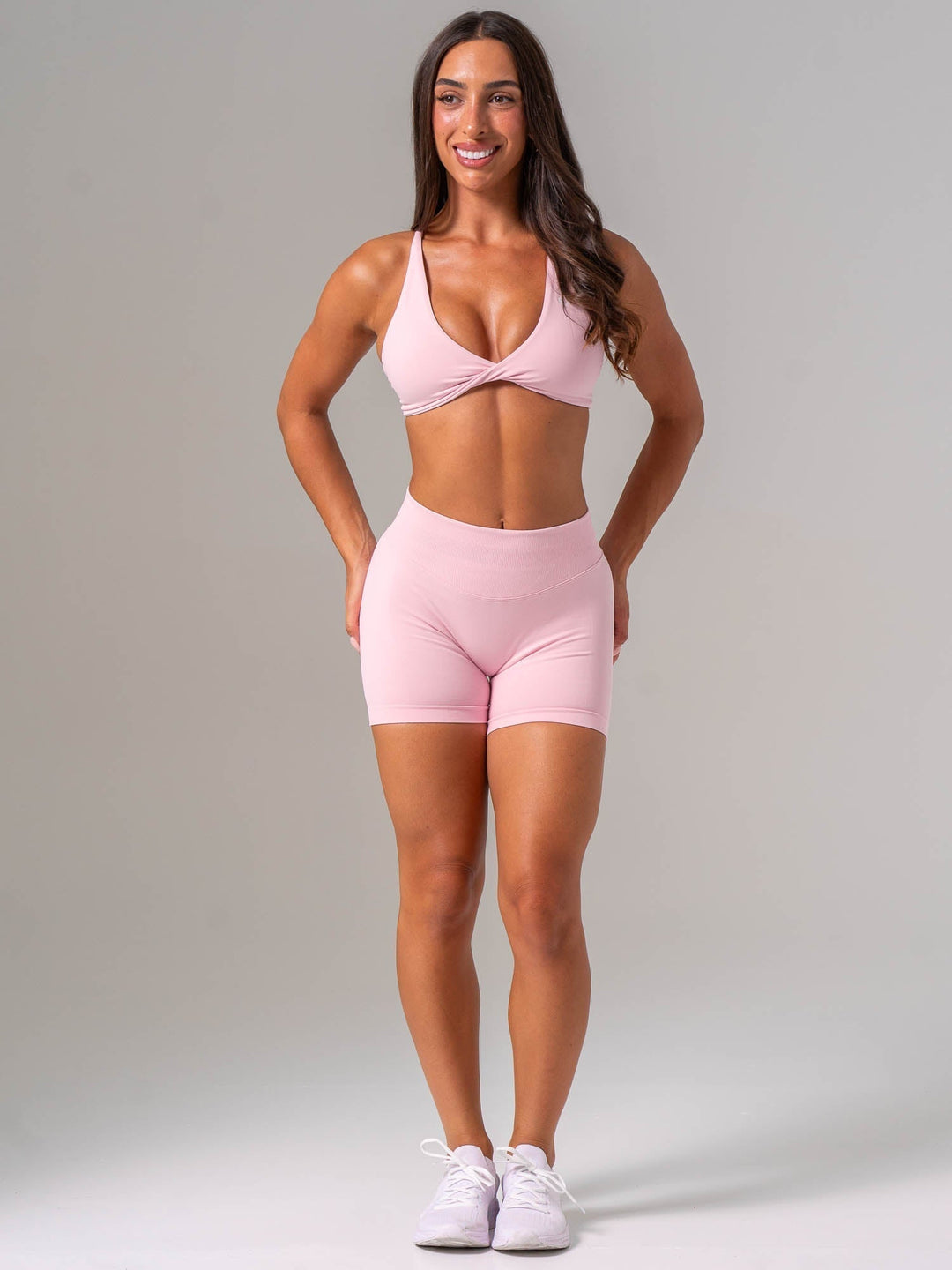 NKD Twist Sports Bra - Fairy Floss Clothing Ryderwear 