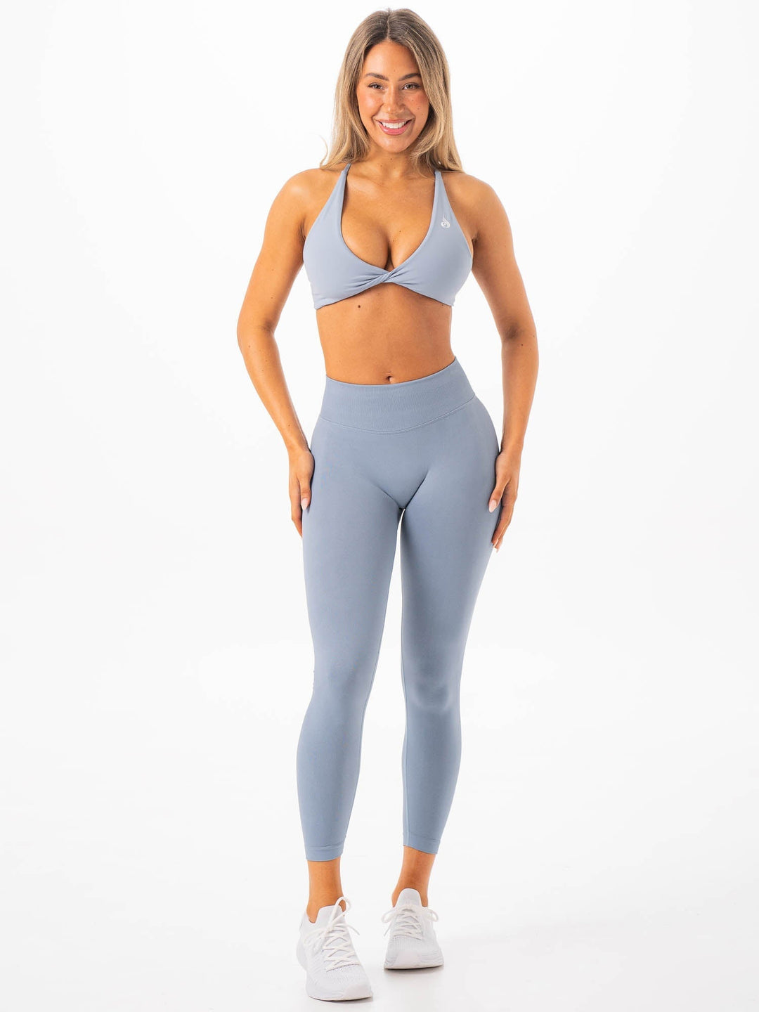 NKD Twist Sports Bra - Storm Clothing Ryderwear 