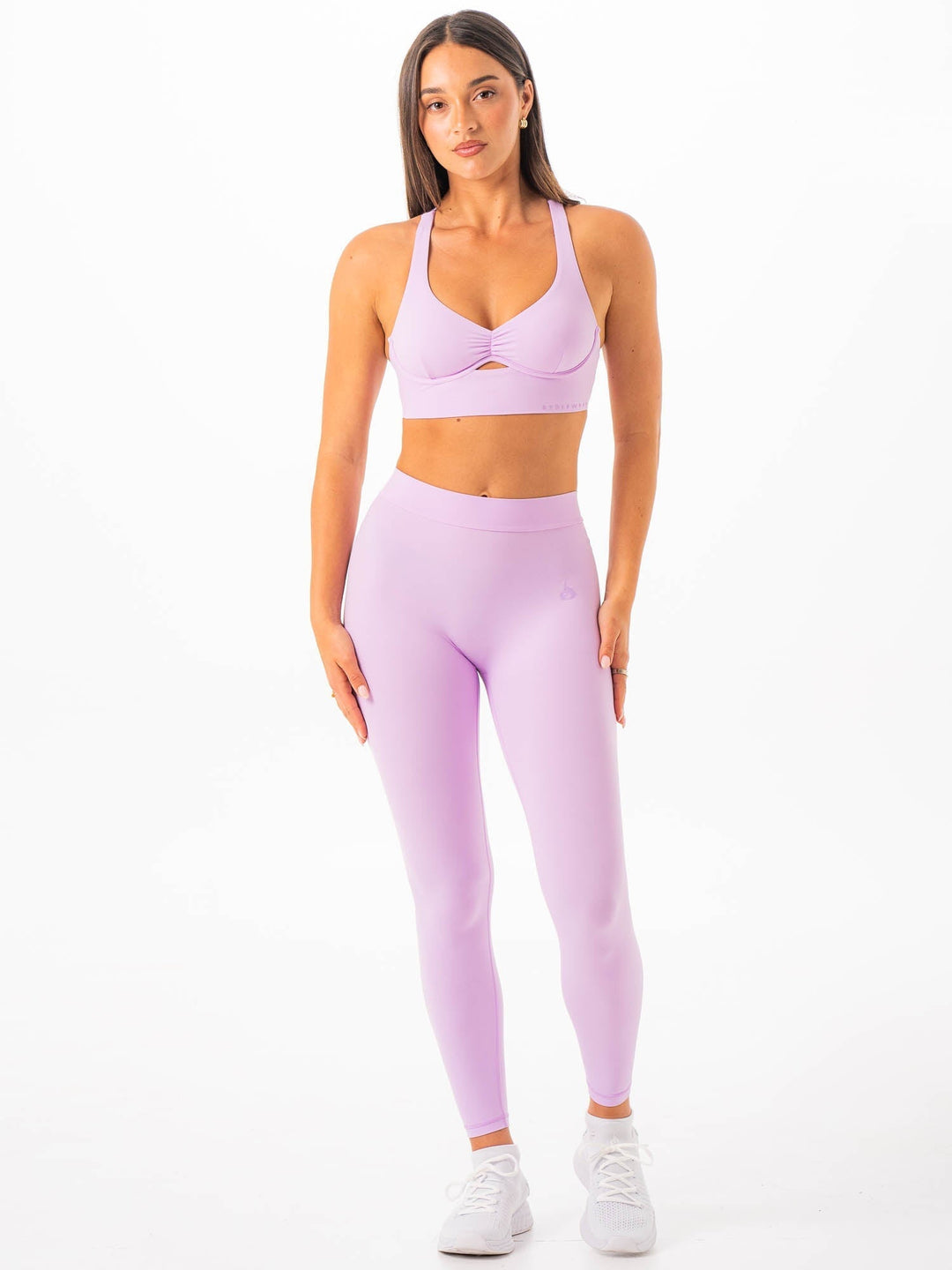 NKD Underwire Bra - Lilac Clothing Ryderwear 