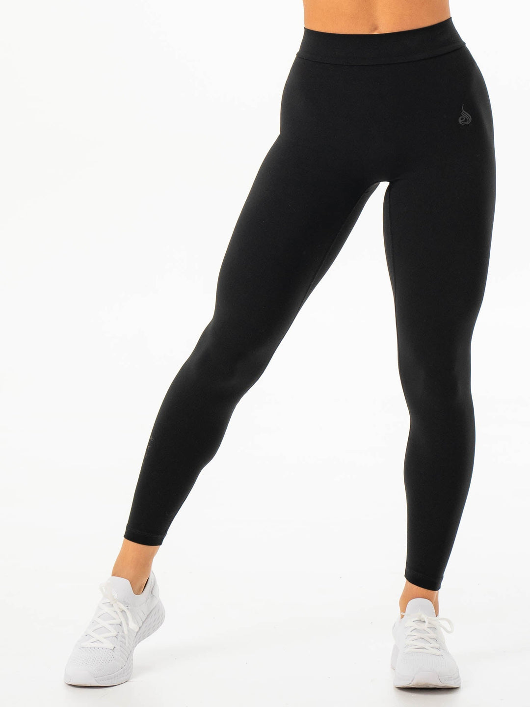 NKD V Scrunch Leggings - Black Clothing Ryderwear 