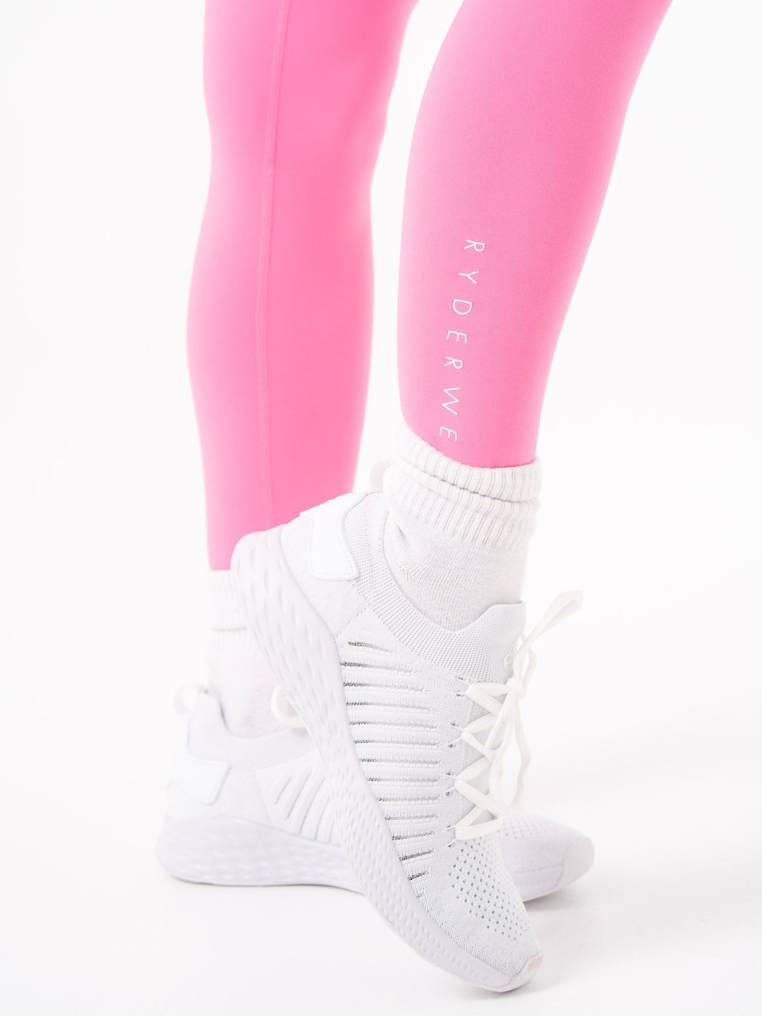 NKD V Scrunch Leggings - Pink Clothing Ryderwear 