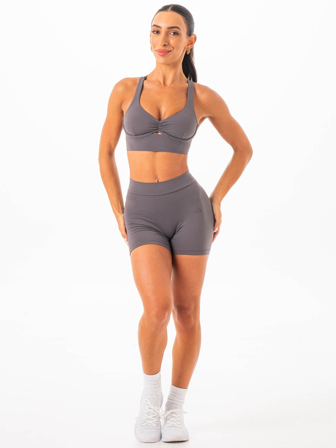 NKD V Scrunch Shorts - Truffle Clothing Ryderwear 