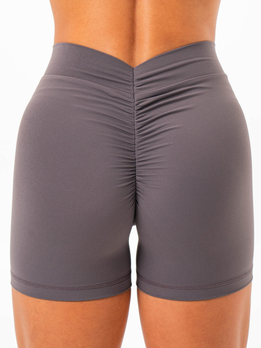 NKD V Scrunch Shorts - Truffle Clothing Ryderwear 