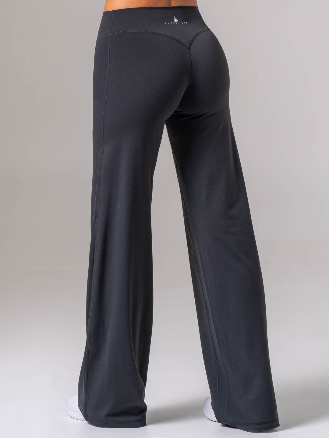 NKD Wide Legging - Midnight Black Clothing Ryderwear 
