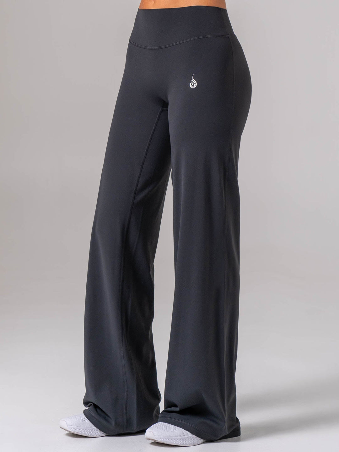 NKD Wide Legging - Midnight Black Clothing Ryderwear 