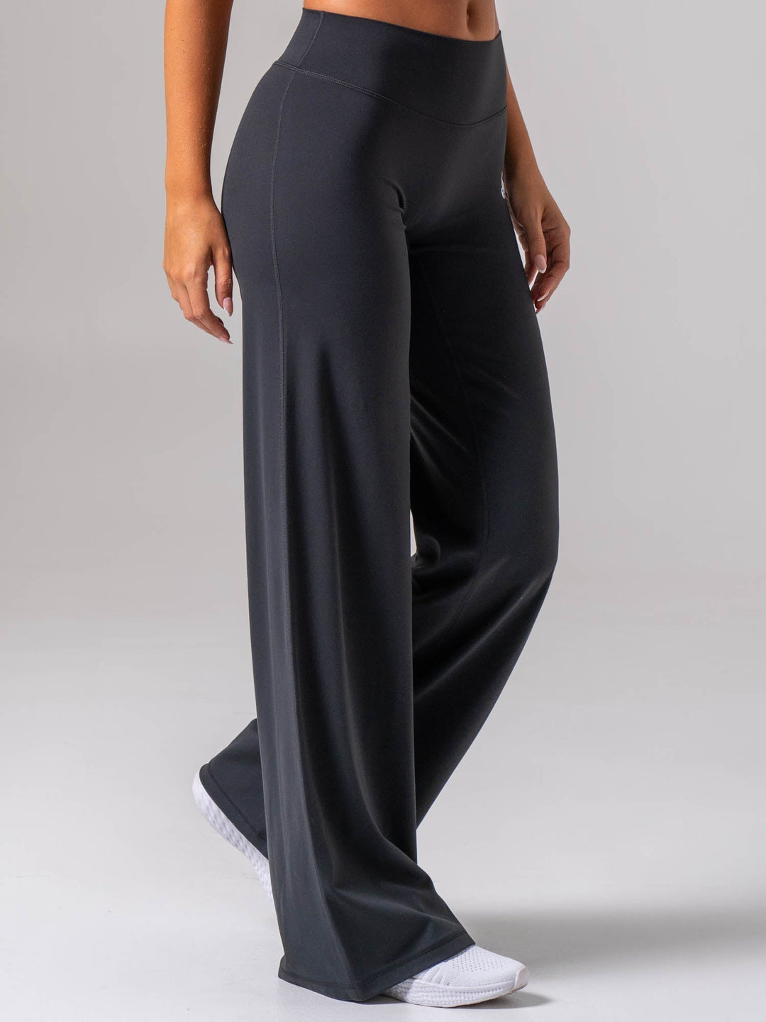 NKD Wide Legging - Midnight Black Clothing Ryderwear 