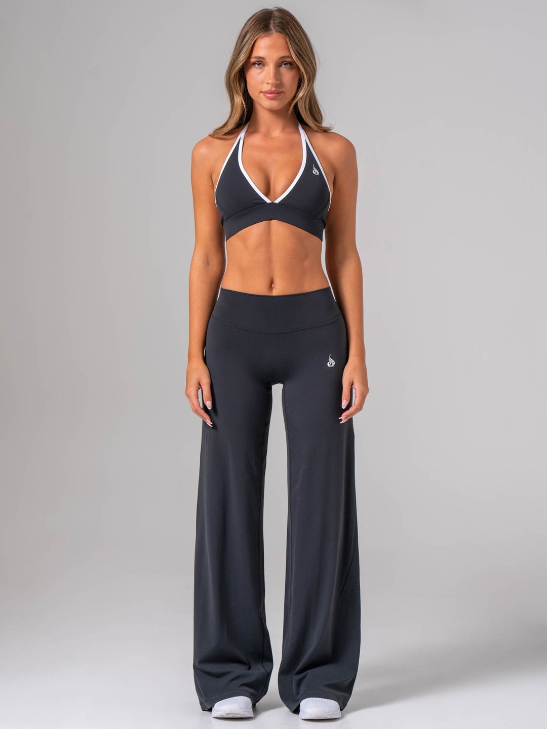 NKD Wide Legging - Midnight Black Clothing Ryderwear 