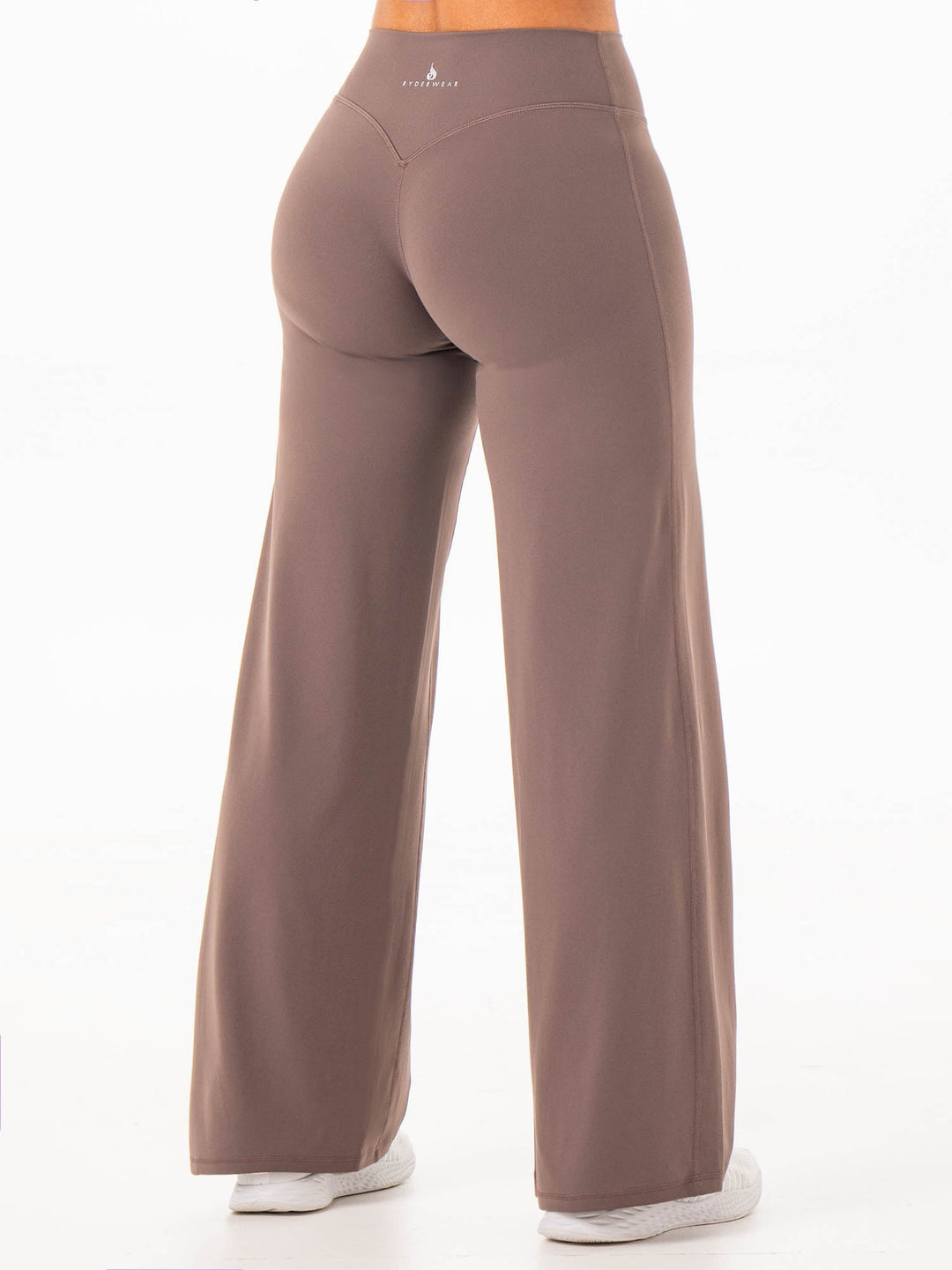NKD Wide Leggings - Cocoa Clothing Ryderwear 