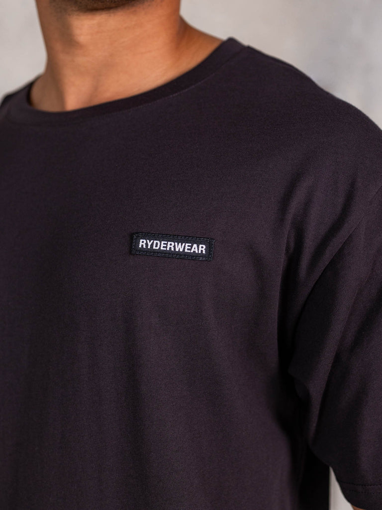 NRG Oversized T-Shirt - Faded Black - Ryderwear