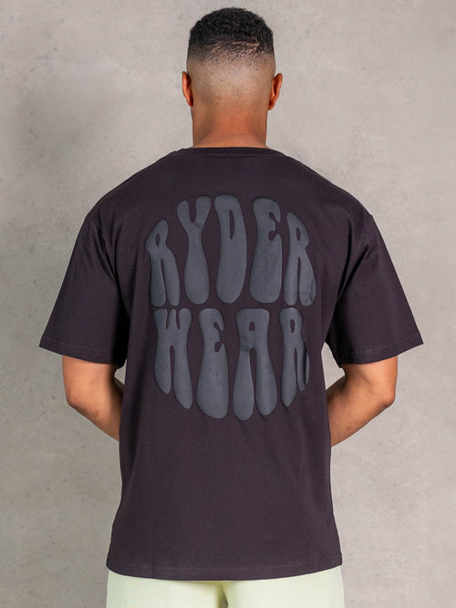 Advance Oversized T-Shirt - Black - Ryderwear
