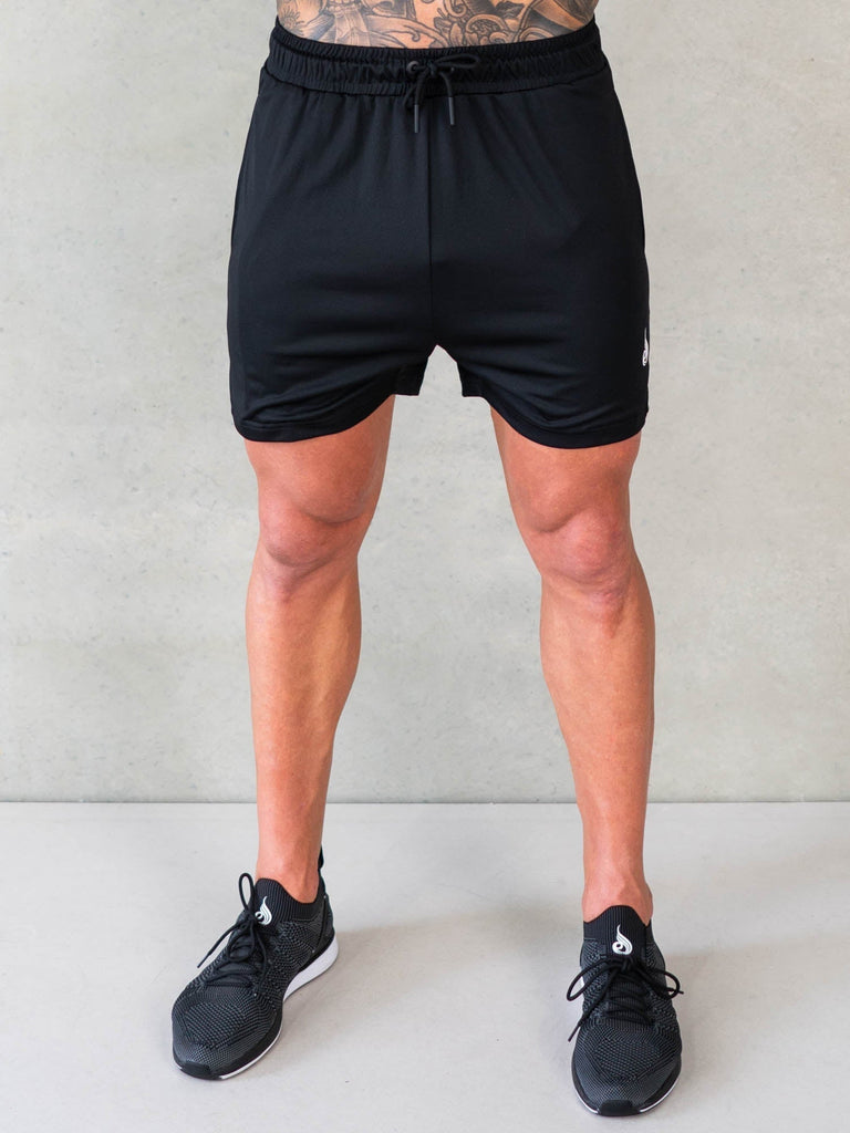 Octane Mesh Shorts - Faded Black - Ryderwear