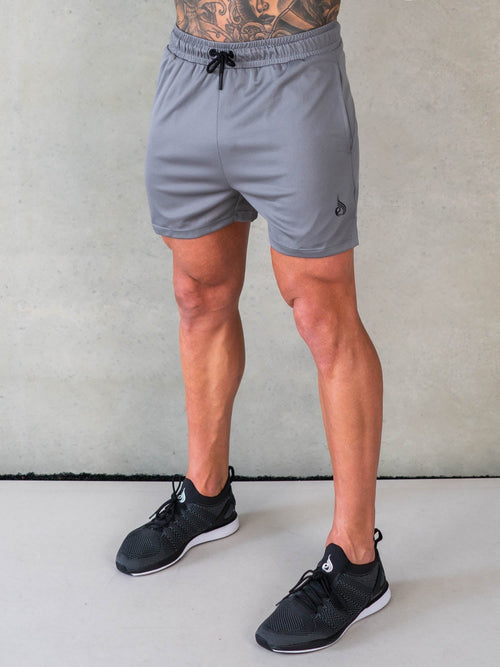 Octane Mesh Shorts Steel Grey
