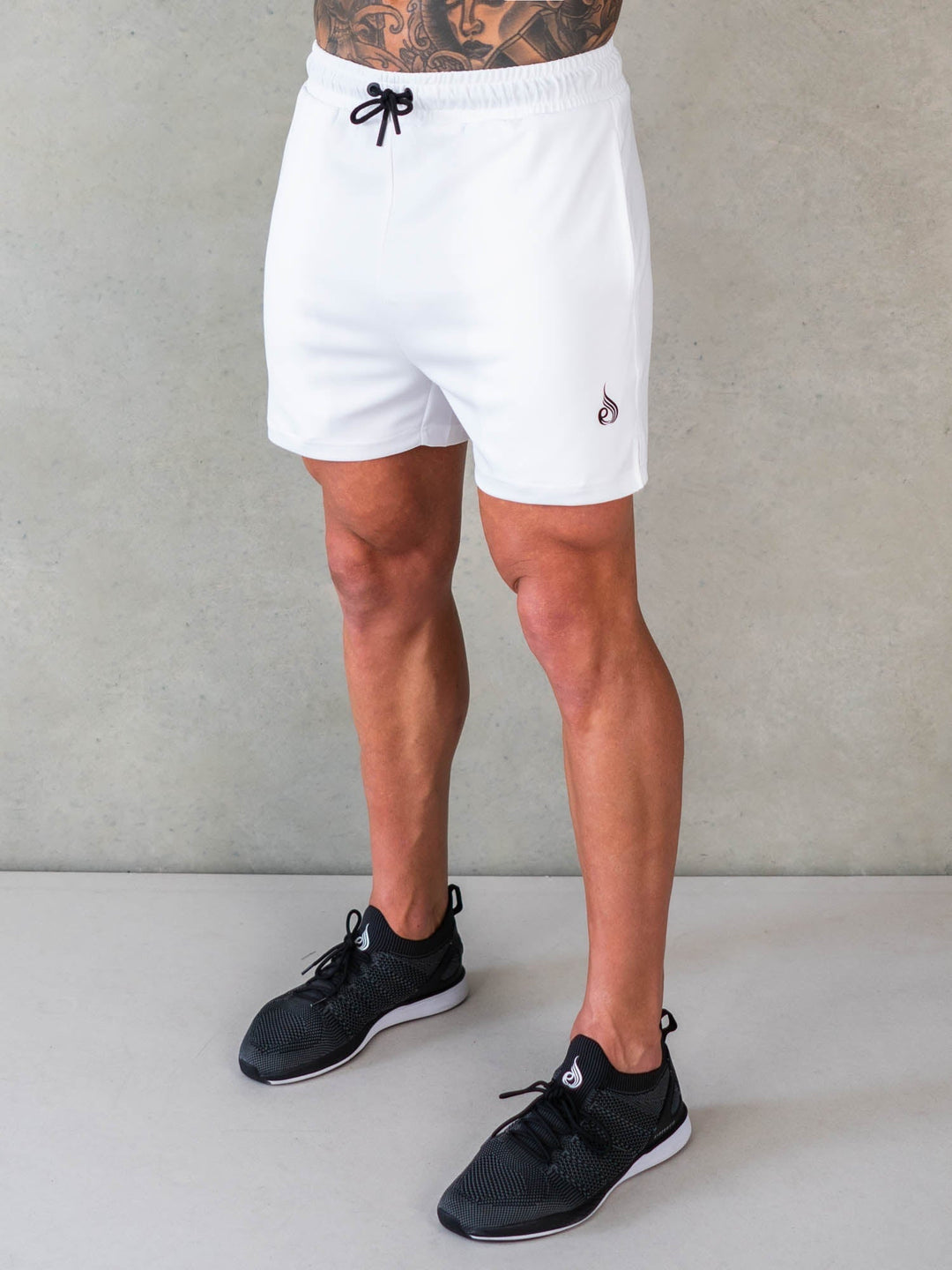Octane Mesh Shorts - White Clothing Ryderwear