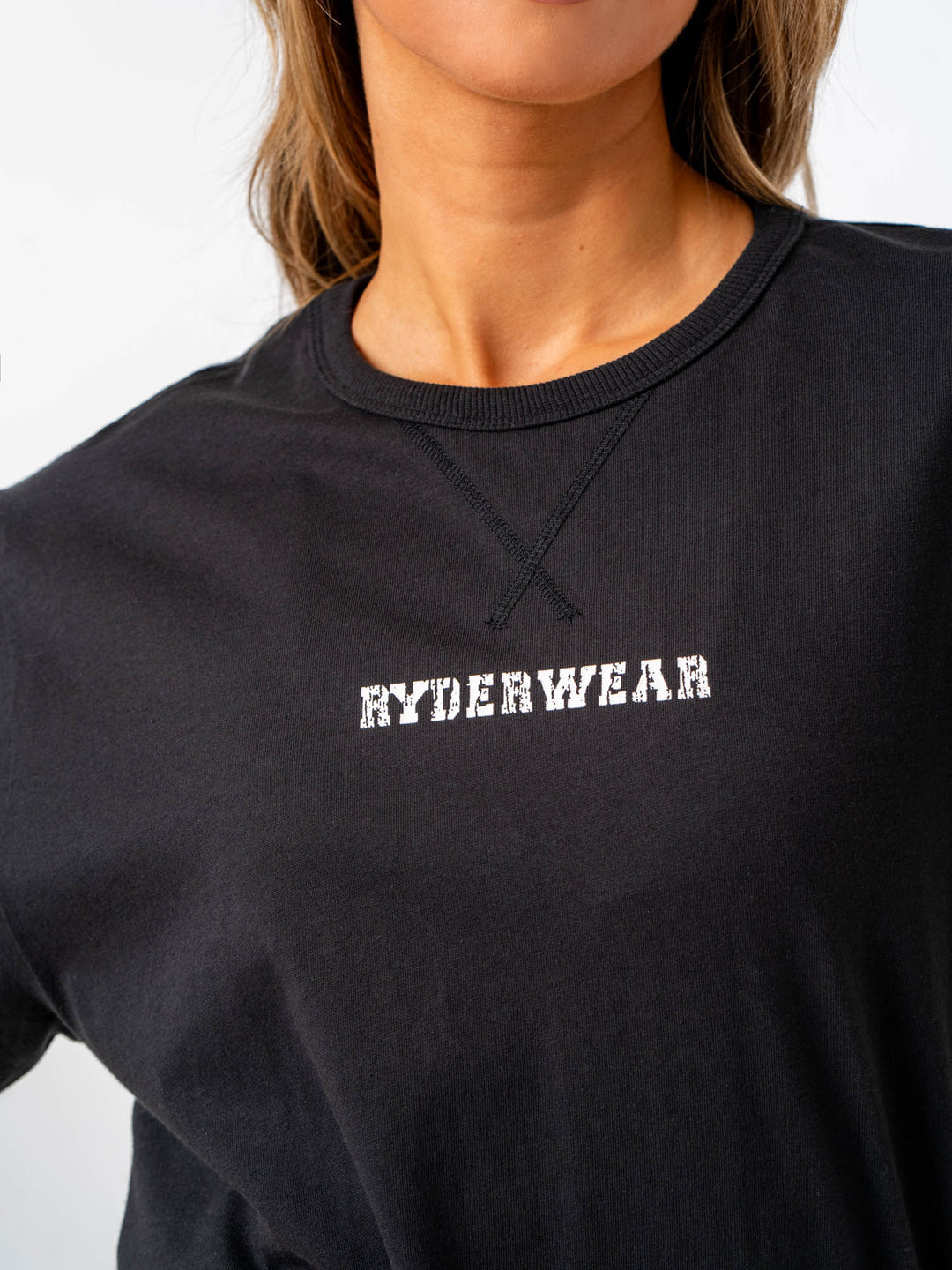Octane T-Shirt - Faded Black Clothing Ryderwear 