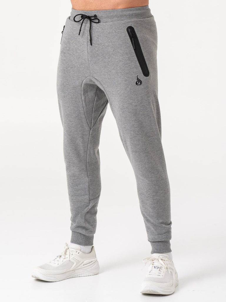 Overdrive Track Pants - Grey Marl - Ryderwear