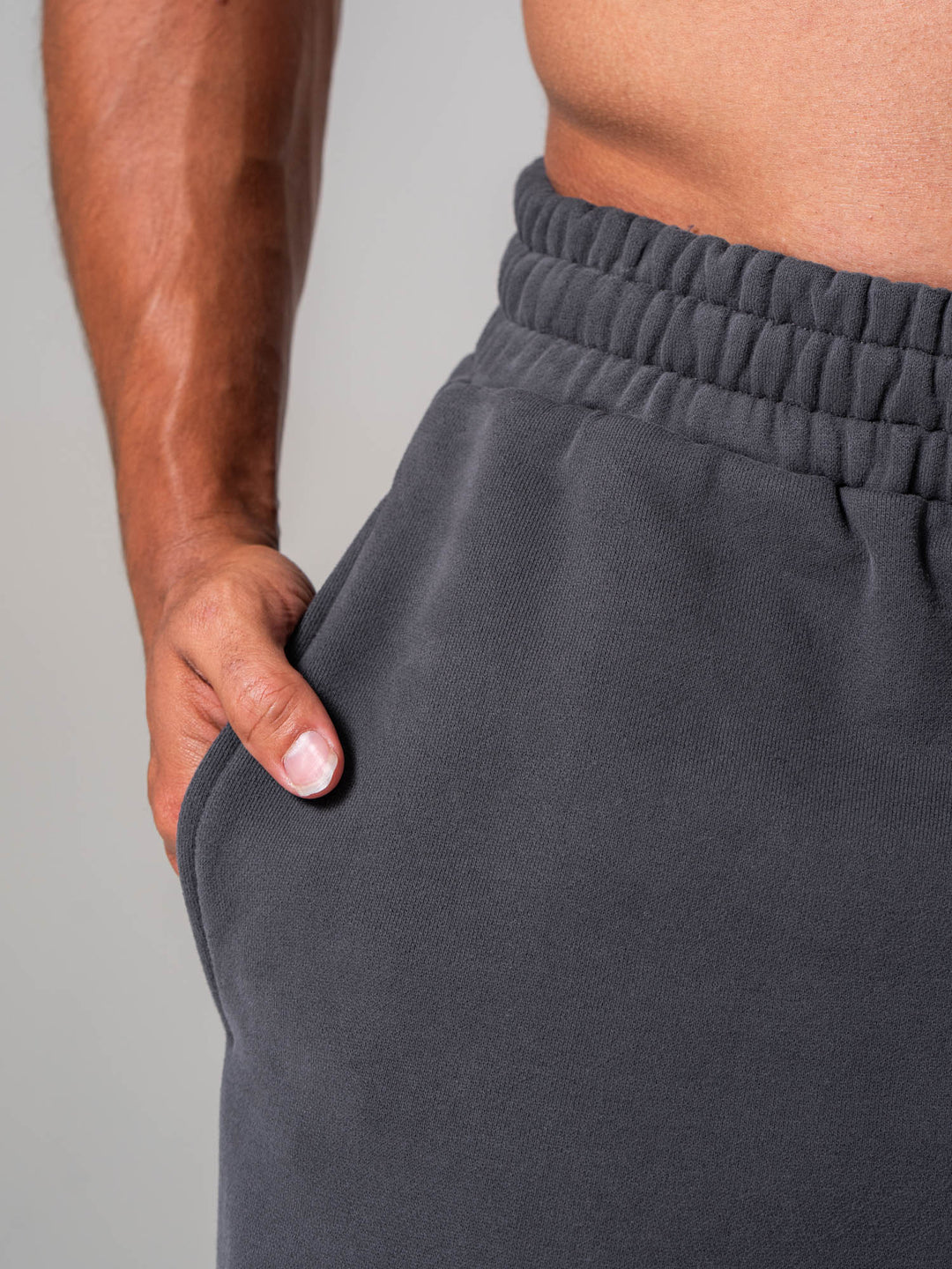 Plush Trackpant - Charcoal Clothing Ryderwear 